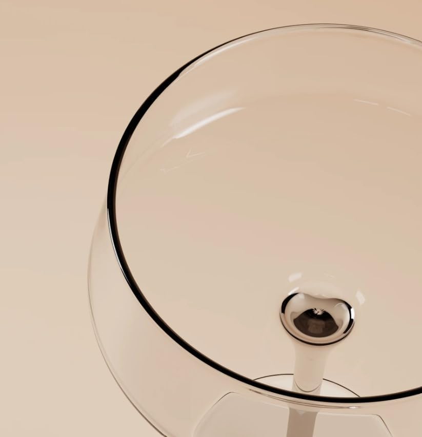 Champagne Coupe Glasses Set of 6-8oz Hand Blown Crystal Martini Glasses with 6 Stainless Steel Cocktail Picks - Versatile Tall Cocktail Glasses & Vintage Cocktail Glasses for Martini & More