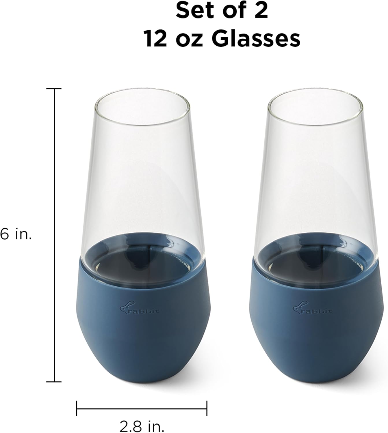 Freezable Glass, 2.8x2.8x6, Slate