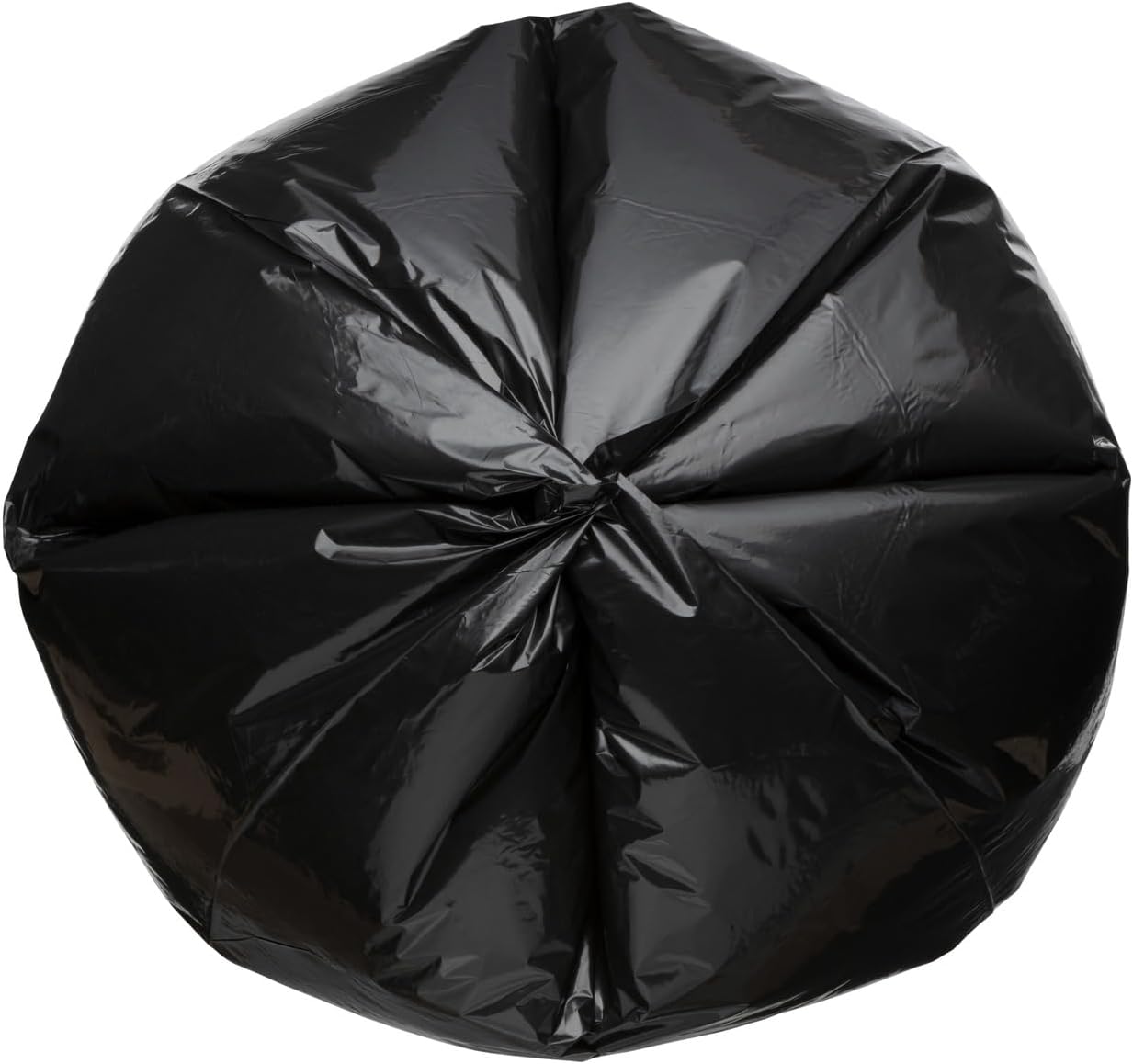 45 Gallon Garbage Trash Bag 40X46" 1.2 Mil Black 100 Count Can Liner Bulk 40 Gallon 41 Gallon 42 Gallon 43 Gallon 44 Gallon Made in USA