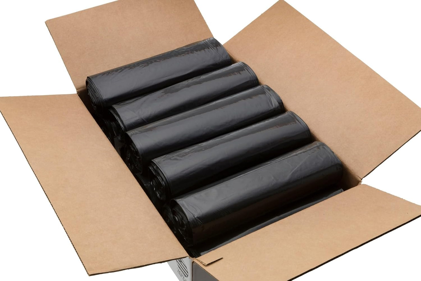 45 Gallon Garbage Trash Bag 40X46" 1.2 Mil Black 100 Count Can Liner Bulk 40 Gallon 41 Gallon 42 Gallon 43 Gallon 44 Gallon Made in USA