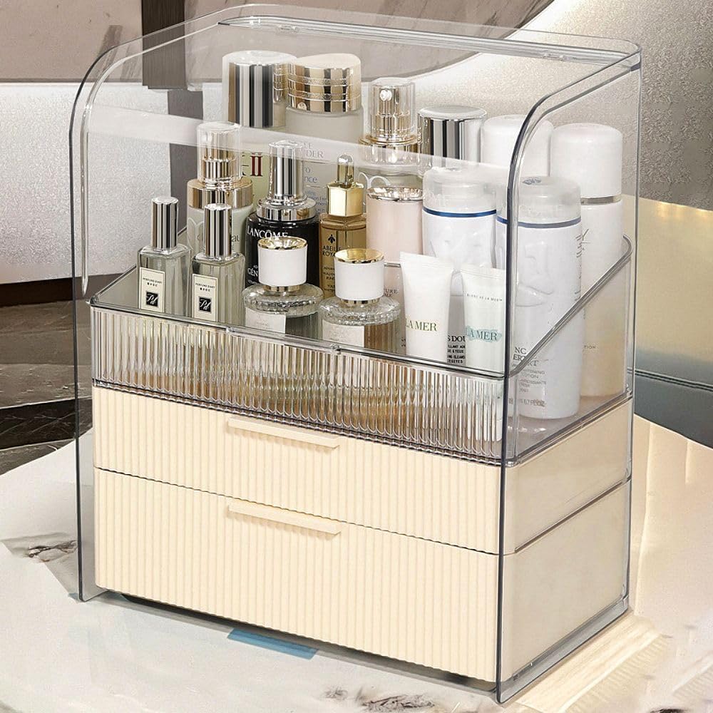 Makeup Organizer Countertop Large Cosmetic Display Cases Cosmetic Organizer Skin care Organizer