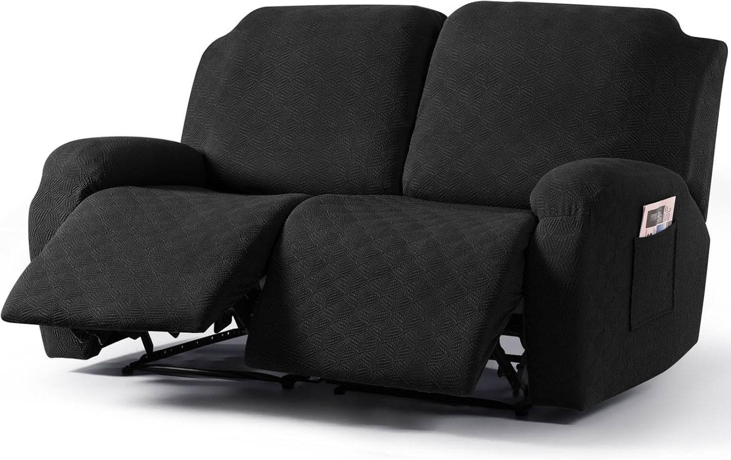 Recliner Covers Recliner Chair Covers Reclining Couch Covers Sofa Slipcovers Stretch Soft Washable (Single-Seater, Cream)