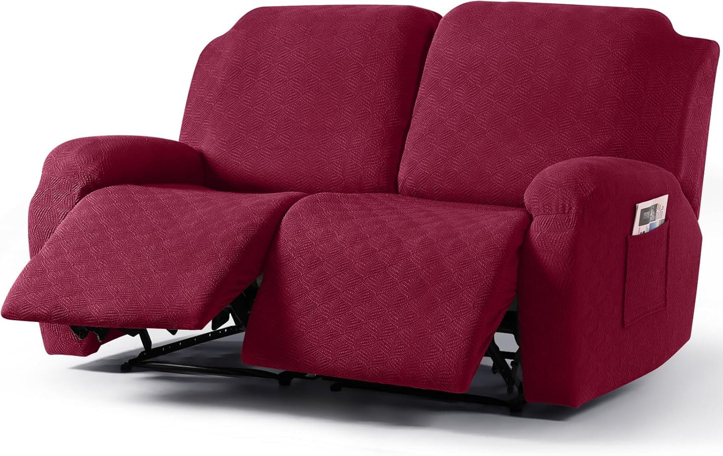 Recliner Covers Recliner Chair Covers Reclining Couch Covers Sofa Slipcovers Stretch Soft Washable (Single-Seater, Cream)