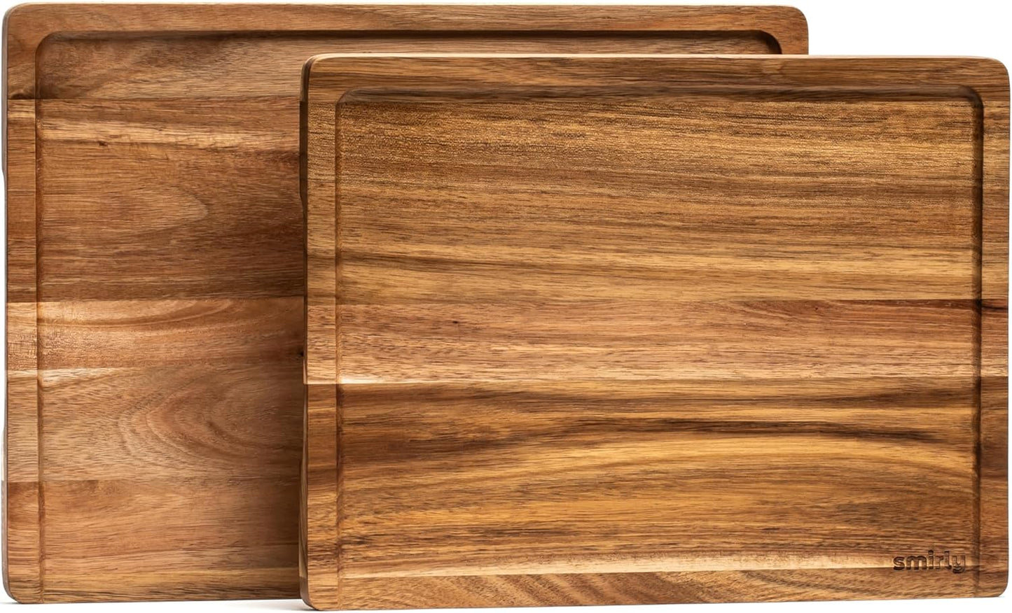 Wooden Cutting Boards For Kitchen Meal Prep & Serving - Bamboo Cutting Board Set with Holder, Charcuterie & Chopping Board, Wooden Cutting Board Set, Kitchen Gadgets