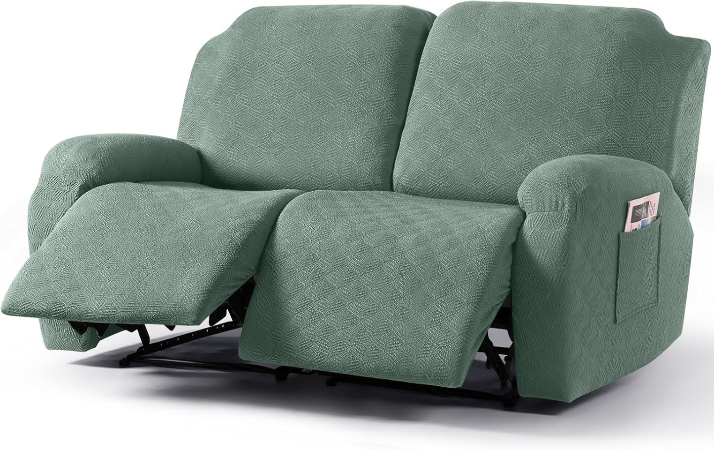 Recliner Covers Recliner Chair Covers Reclining Couch Covers Sofa Slipcovers Stretch Soft Washable (Single-Seater, Cream)