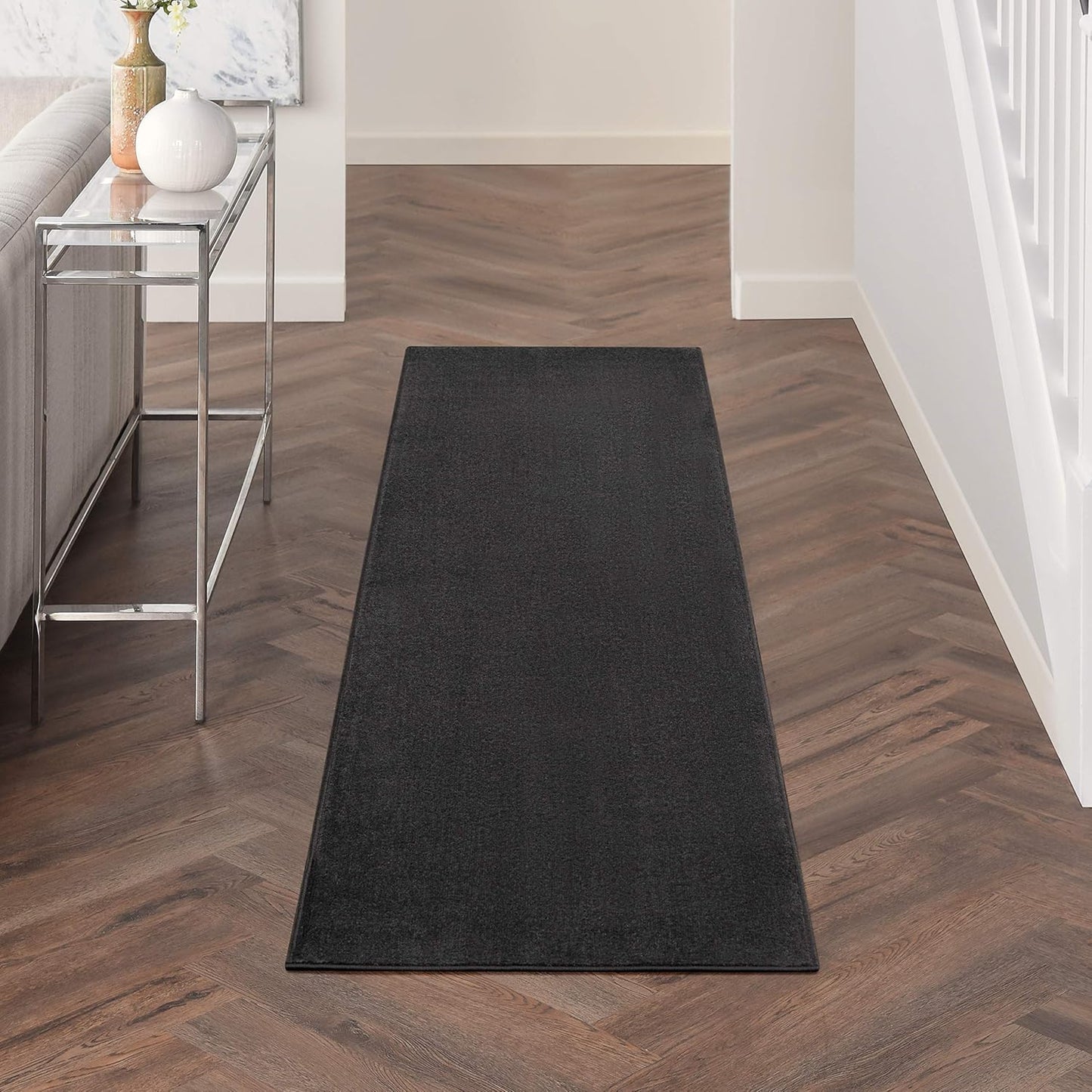 Lndoor/Outdoor Ivory Beige 8' x 10' Area Rug, Easy Cleaning, Non Shedding, Bed Room, Living Room, Dining Room, Backyard, Deck, Patio (8x10)