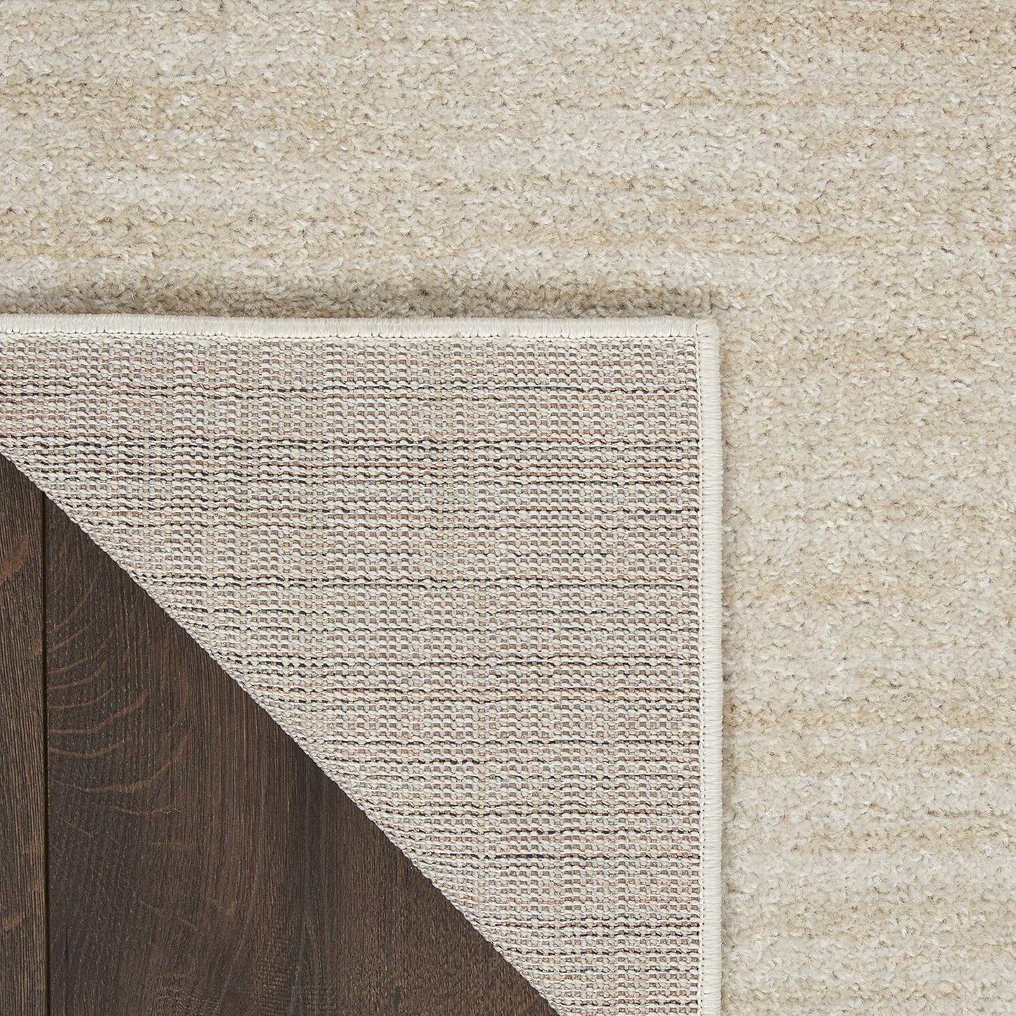 Lndoor/Outdoor Ivory Beige 8' x 10' Area Rug, Easy Cleaning, Non Shedding, Bed Room, Living Room, Dining Room, Backyard, Deck, Patio (8x10)