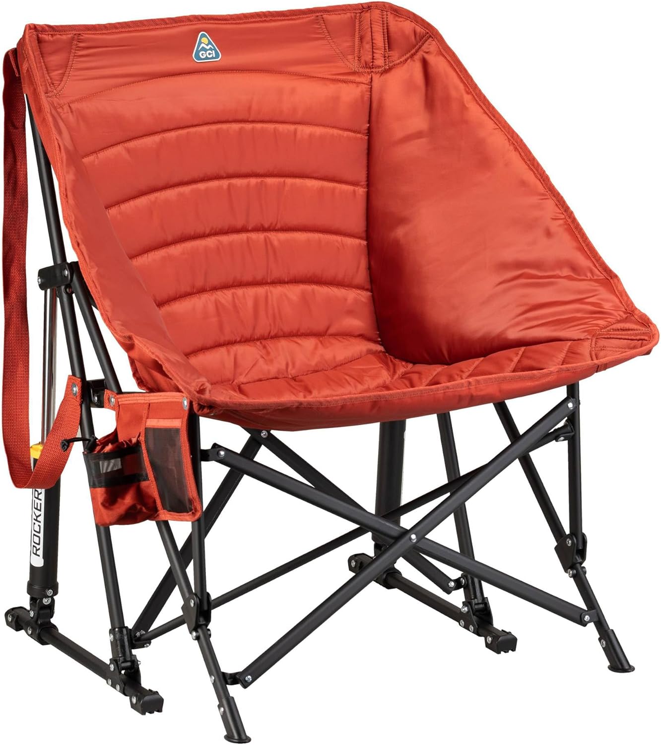 Outdoor Rocking Chair with SunShade Canopy