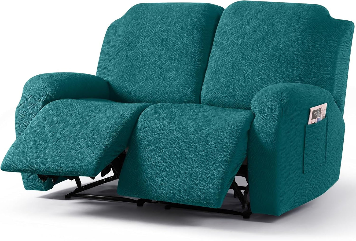Recliner Covers Recliner Chair Covers Reclining Couch Covers Sofa Slipcovers Stretch Soft Washable (Single-Seater, Cream)