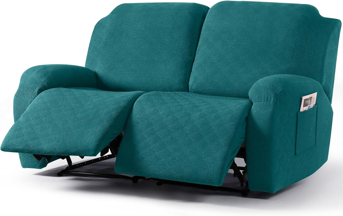 Recliner Covers Recliner Chair Covers Reclining Couch Covers Sofa Slipcovers Stretch Soft Washable (Single-Seater, Cream)