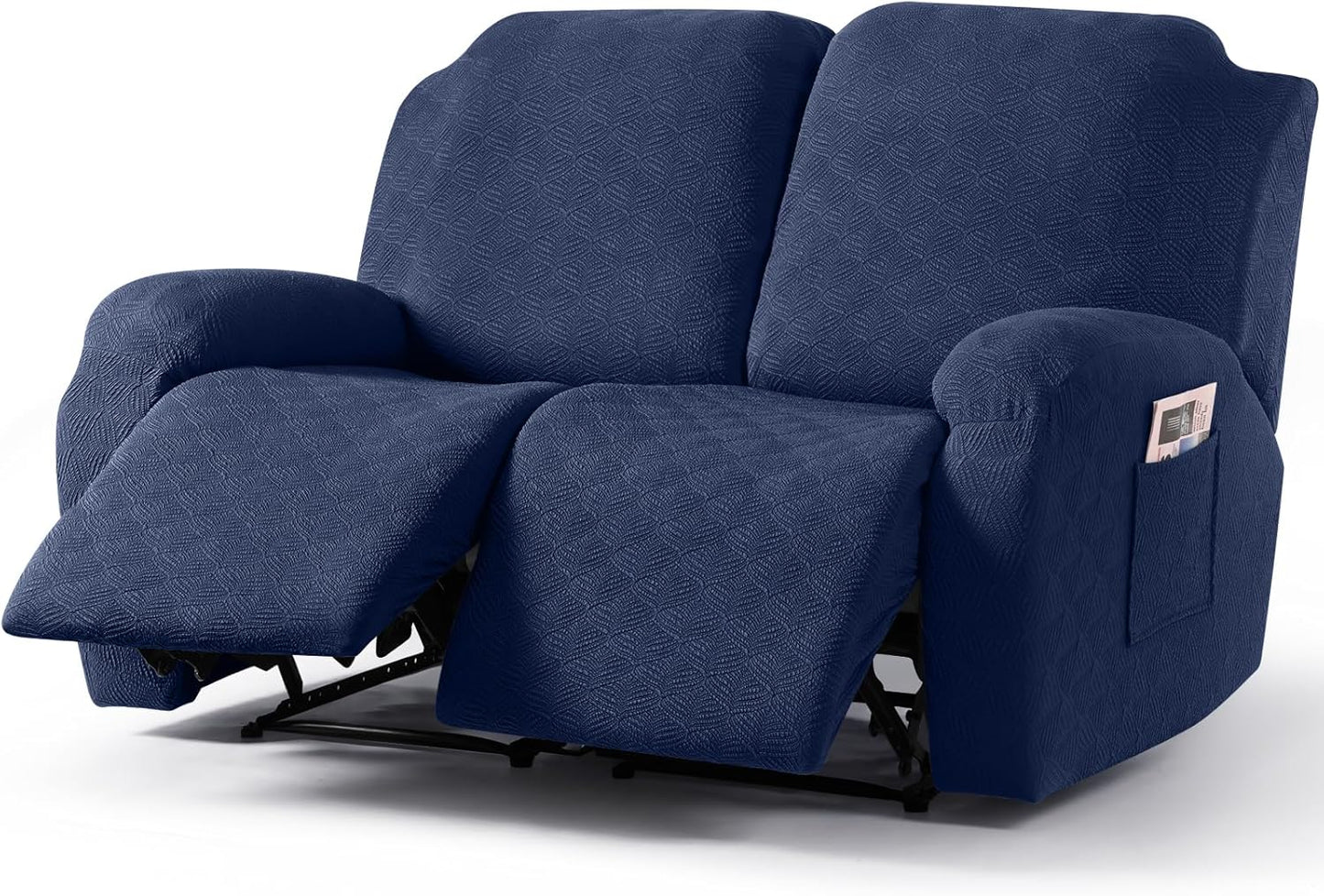 Recliner Covers Recliner Chair Covers Reclining Couch Covers Sofa Slipcovers Stretch Soft Washable (Single-Seater, Cream)