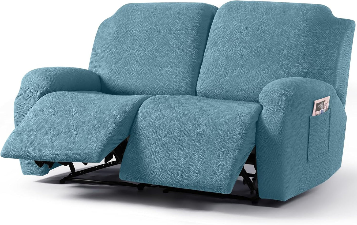 Recliner Covers Recliner Chair Covers Reclining Couch Covers Sofa Slipcovers Stretch Soft Washable (Single-Seater, Cream)