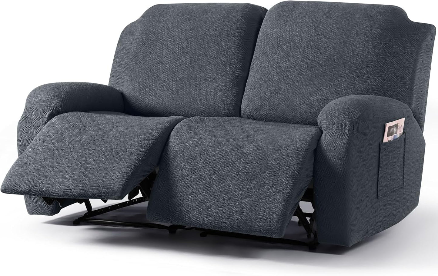 Recliner Covers Recliner Chair Covers Reclining Couch Covers Sofa Slipcovers Stretch Soft Washable (Single-Seater, Cream)