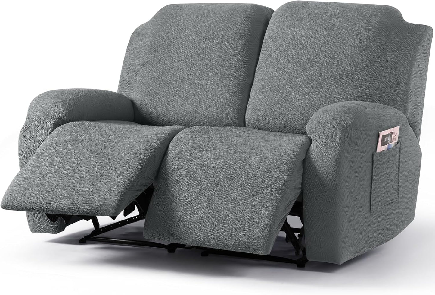 Recliner Covers Recliner Chair Covers Reclining Couch Covers Sofa Slipcovers Stretch Soft Washable (Single-Seater, Cream)