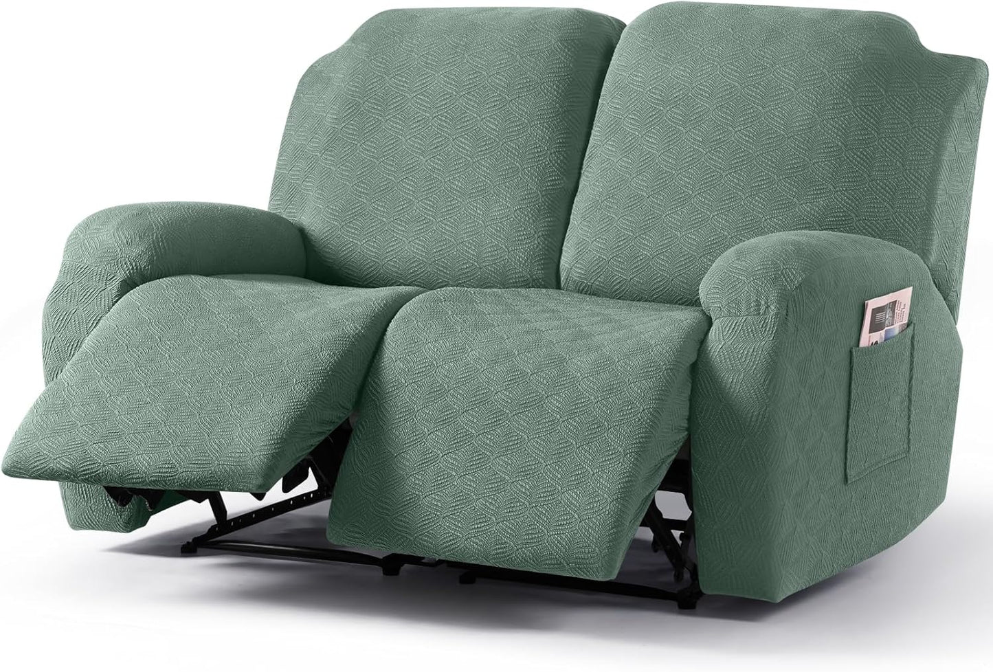 Recliner Covers Recliner Chair Covers Reclining Couch Covers Sofa Slipcovers Stretch Soft Washable (Single-Seater, Cream)