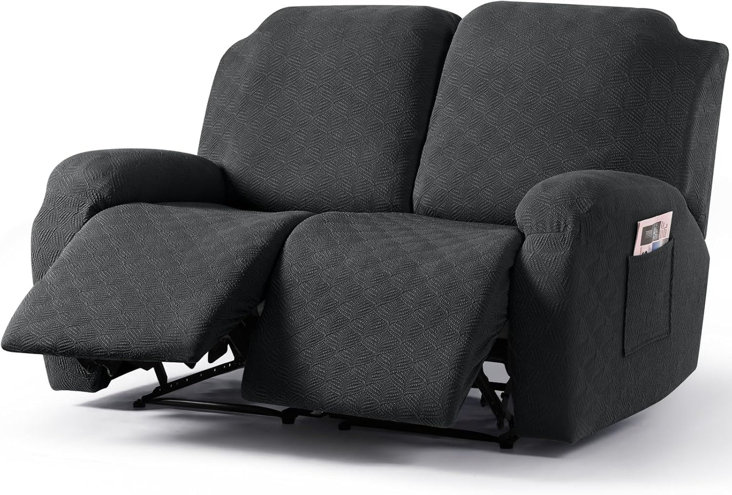 Recliner Covers Recliner Chair Covers Reclining Couch Covers Sofa Slipcovers Stretch Soft Washable (Single-Seater, Cream)