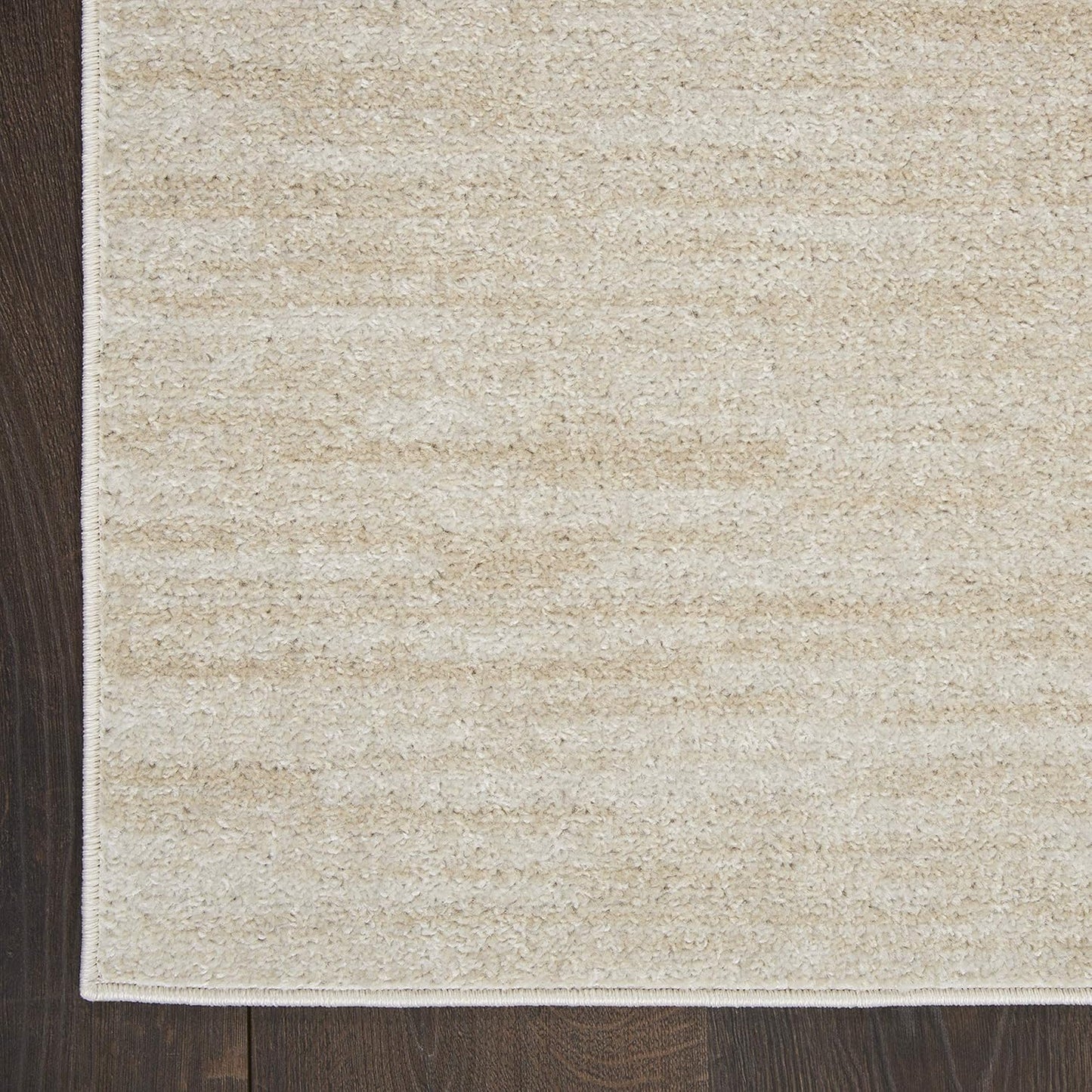 Lndoor/Outdoor Ivory Beige 8' x 10' Area Rug, Easy Cleaning, Non Shedding, Bed Room, Living Room, Dining Room, Backyard, Deck, Patio (8x10)
